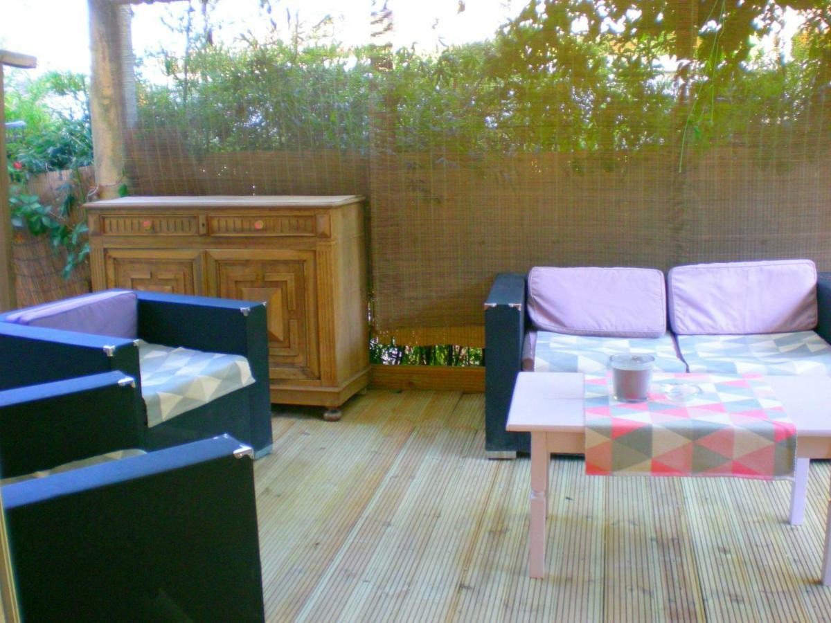 chemin neuf jardin Appartement Gréoux-les-Bains Buitenkant foto